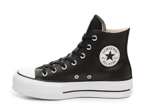 converse platform high top laces.